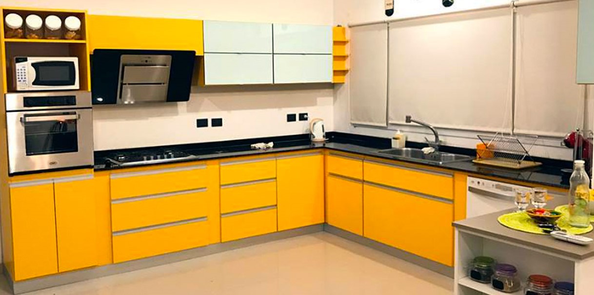 estantes de melamina para cocina